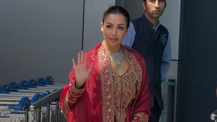 ट्रेडिशनल आउटफिट में छाईं Malaika, वायरल हो रहा लुक!