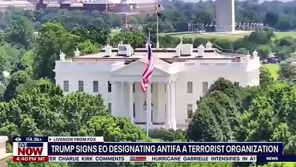 Trump signs executive order designating Antifa a ‘domestic terrorist organization’