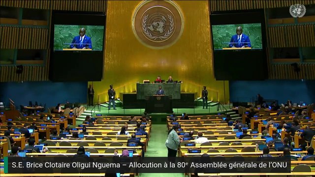 [#Déclaration] ONU : Oligui Nguema annonce le renouveau démocratique du Gabon