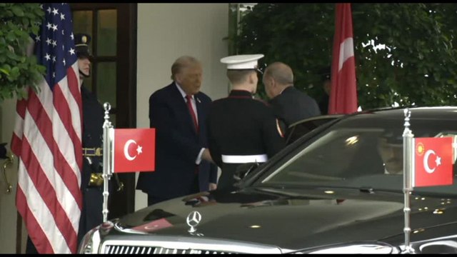 Trump riceve Erdogan alla Casa Bianca, prima bilaterale dal 2019