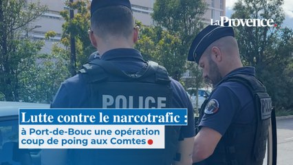 Lutte contre le narcotrafic : à Port-de-Bouc une opération coup de poing aux Comtes
