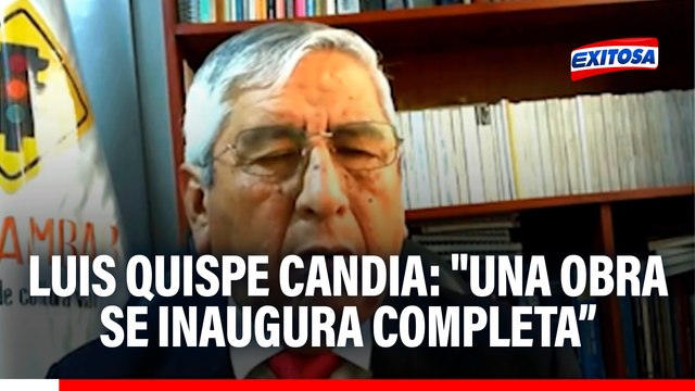 Vía Expresa Sur: Una obra se inaugura completa, no se puede poner en peligro la vida de las personas , indica especialista