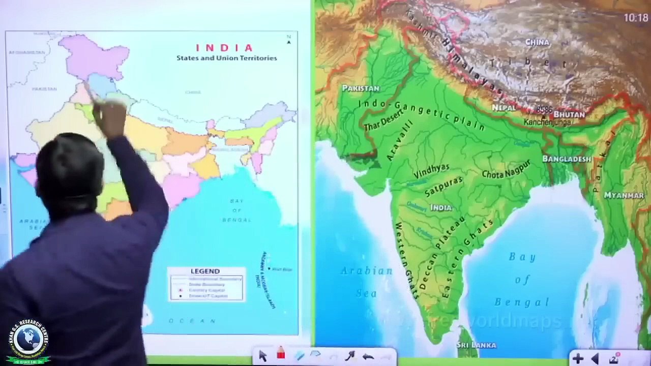 01--India Map Introduction Class