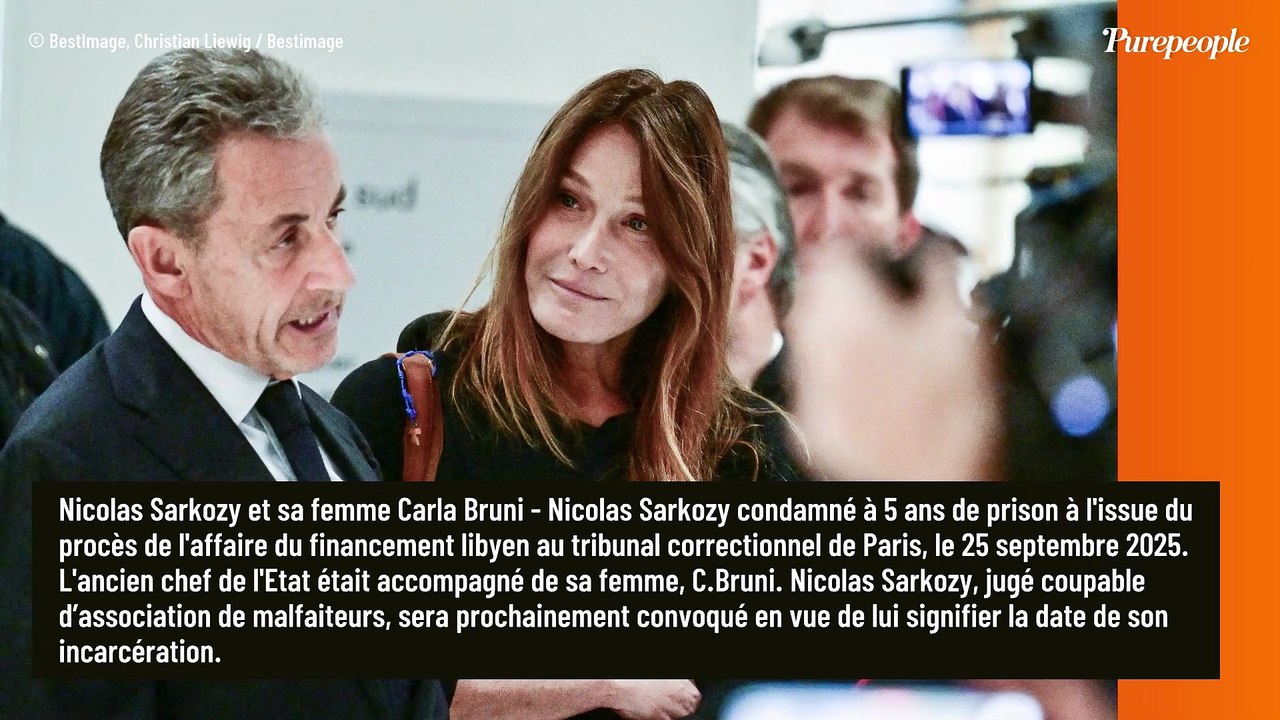 "L'amour est la réponse" : Carla Bruni au plus près de Nicolas Sarkozy après un verdict historique, un duo toujours très soudé