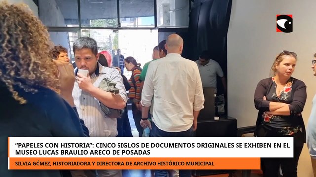 “Papeles con Historia”: cinco siglos de documentos se exhiben en el museo Lucas Areco de Posadas