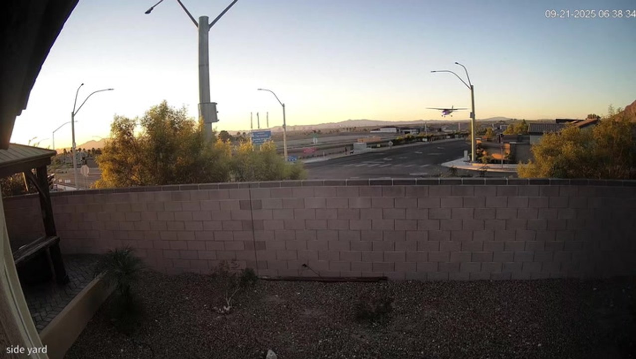 Moment plane makes emergency landing on road in...
