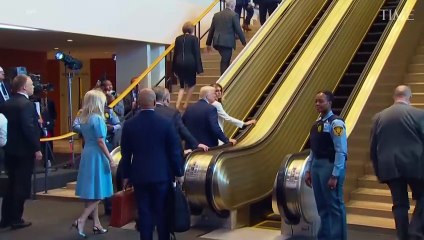 Trump Calls for Arrests After U.N. Escalatorgate