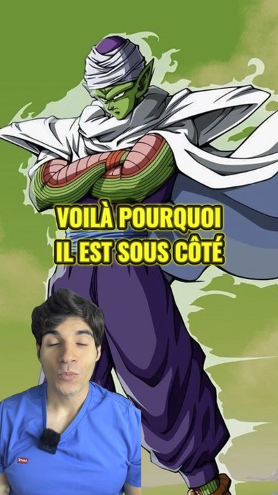 Voilà pourquoi Piccolo est sous côté dans DBS