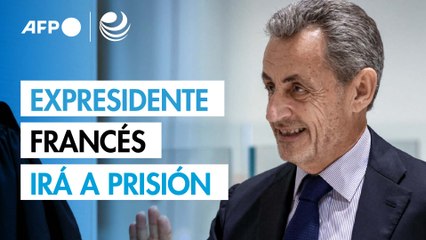 El expresidente Sarkozy deberá ir a prisión tras una nueva condena en Francia
