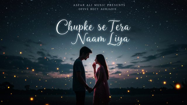Chupke Se Tera Naam Liya - Heart Touching Romantic Love Song 2025 - Asfar Ali Music