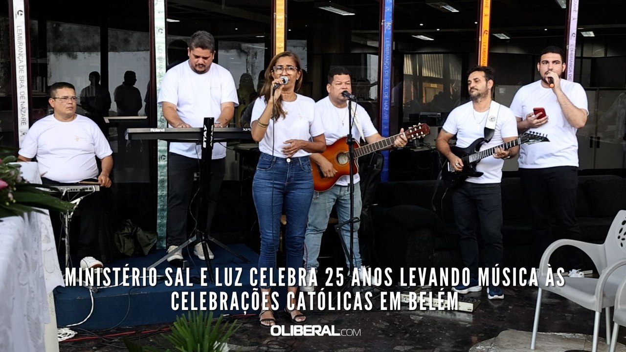 Ministério Sal e Luz celebra 25 anos levando música às celebrações católicas em Belém