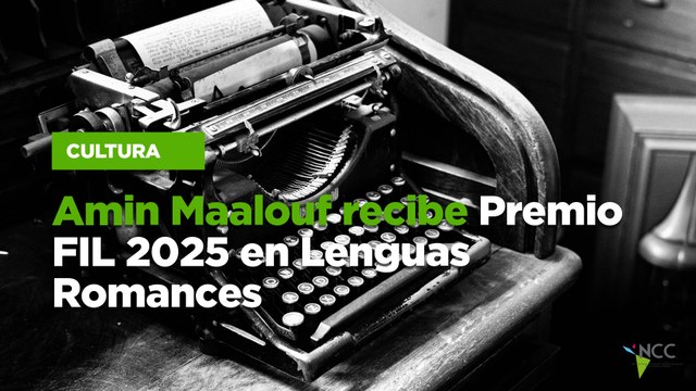Amin Maalouf recibe Premio FIL 2025 en Lenguas Romances