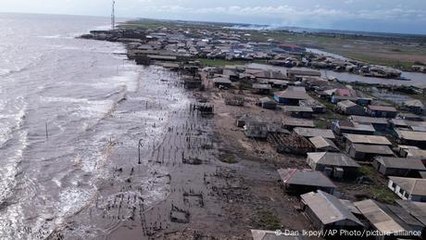 Coastal erosion threatens entire communities in Nigeria