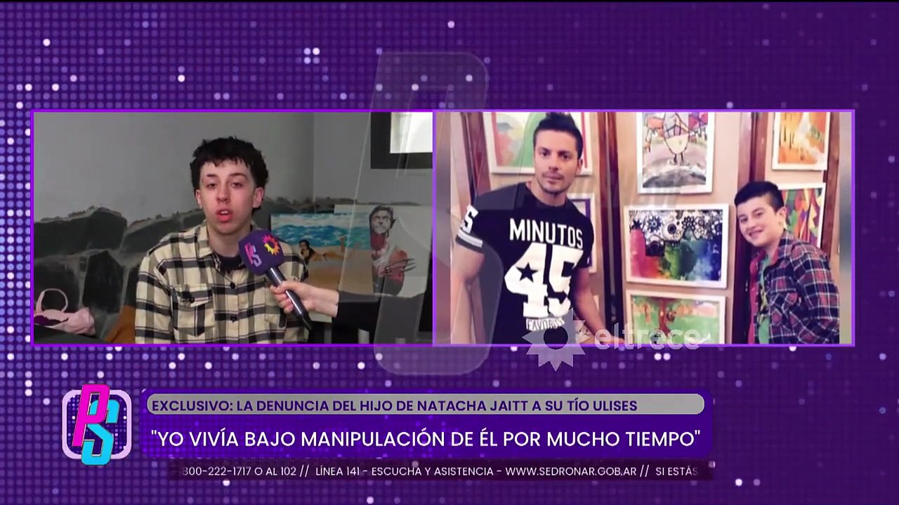Valentino, hijo de Natacha Jaitt, contó el calvario que sufrió con Ulises y lo denunció por violencia familiar