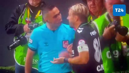 Futbolcu Caner Erkin takım arkadaşına tokat attı!