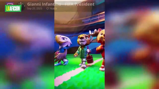Tunden en redes sociales a las mascotas de la FIFA para el mundial 2026