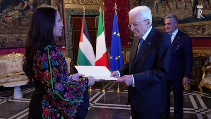 Mattarella riceve le lettere credenziali dei nuovi Ambasciatori