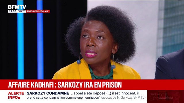 Condamnation de Nicolas Sarkozy: Ça entache tout ce qui a pu être fait par ce personnage ; estime Danièle Obono, députée LFI de Paris