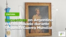 Encuentran en Argentina retrato robado durante Segunda Guerra Mundial
