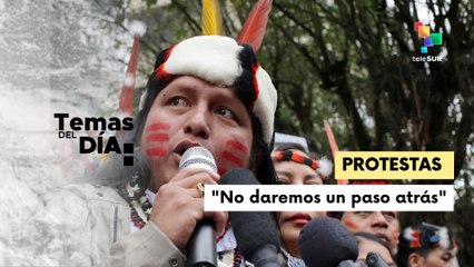 Comunidades indígenas en Ecuador anuncian protestas