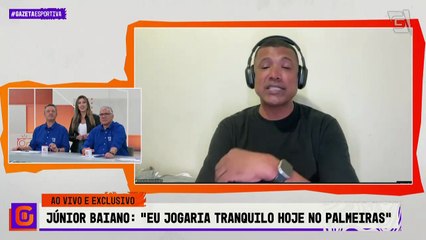 Ex-Palmeiras e São Paulo, Junior Baiano fala sobre clubes na Libertadores