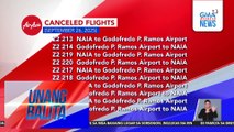 Canceled flights as of 6:24 AM (September 26, 2025) | Unang Balita