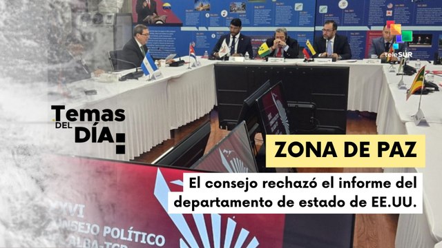 Temas del Día 25-09-2025: ALBA-TCP rechaza militarización de EE.UU. y reafirma a América Latina como zona de paz
