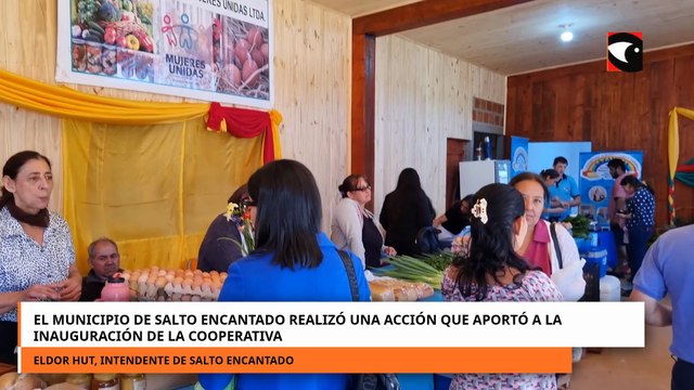 Autoridades provinciales y municipales participaron de la inauguración de la Cooperativa