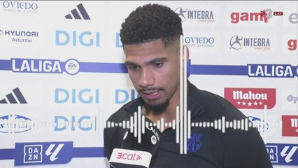 Zona mixta Oviedo 1 - FC Barcelona 3