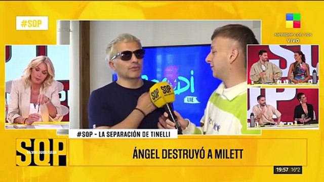 Ángel de Brito liquidó a Milett Figueroa tras su separación de Marcelo Tinelli: Ella es...