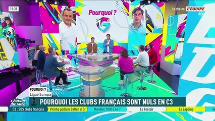 Emission TV : L'Equipe de Greg sur l'Equipe TV (FRance,Septembre 2025) les clubs français en Ligue Europa