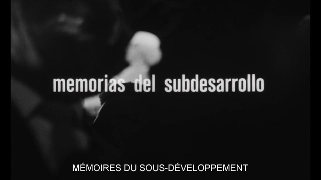 Mémoires du sous-développement (1968) - Bande annonce