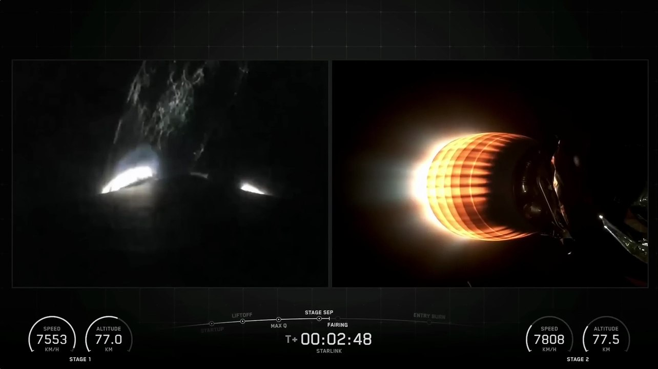 Blastoff! SpaceX launches 28 Starlink satellites from the Cape, nails landing