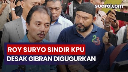 Roy Suryo Gebrak Meja: Sebut KPU 'Komisi Fufufafa' Lindungi Gibran, Ancam Gugurkan Jabatan Wapres