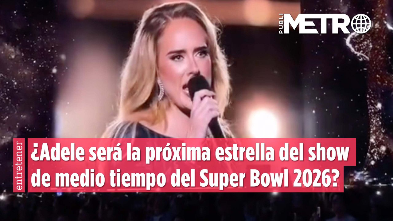 ¿Adele será la próxima estrella del show de medio tiempo del Super Bowl 2026? Esto sabemos