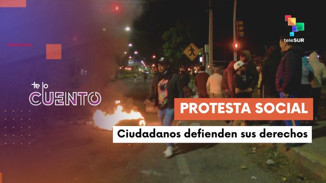 Avanza el paro nacional en contra de medidas de Daniel Noboa