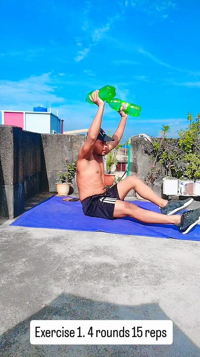 Seated Spartan Core  . . . . . . #abworkout #abs #coreworkout #fitness #workout #gym #fitnessmotivation #fitfam #abexercises #sixpack #corestrength #abgoals #sixpackworkout #corestrengthening #homeworkout #homeworkoutchallenge #legraises #russiantwists #c