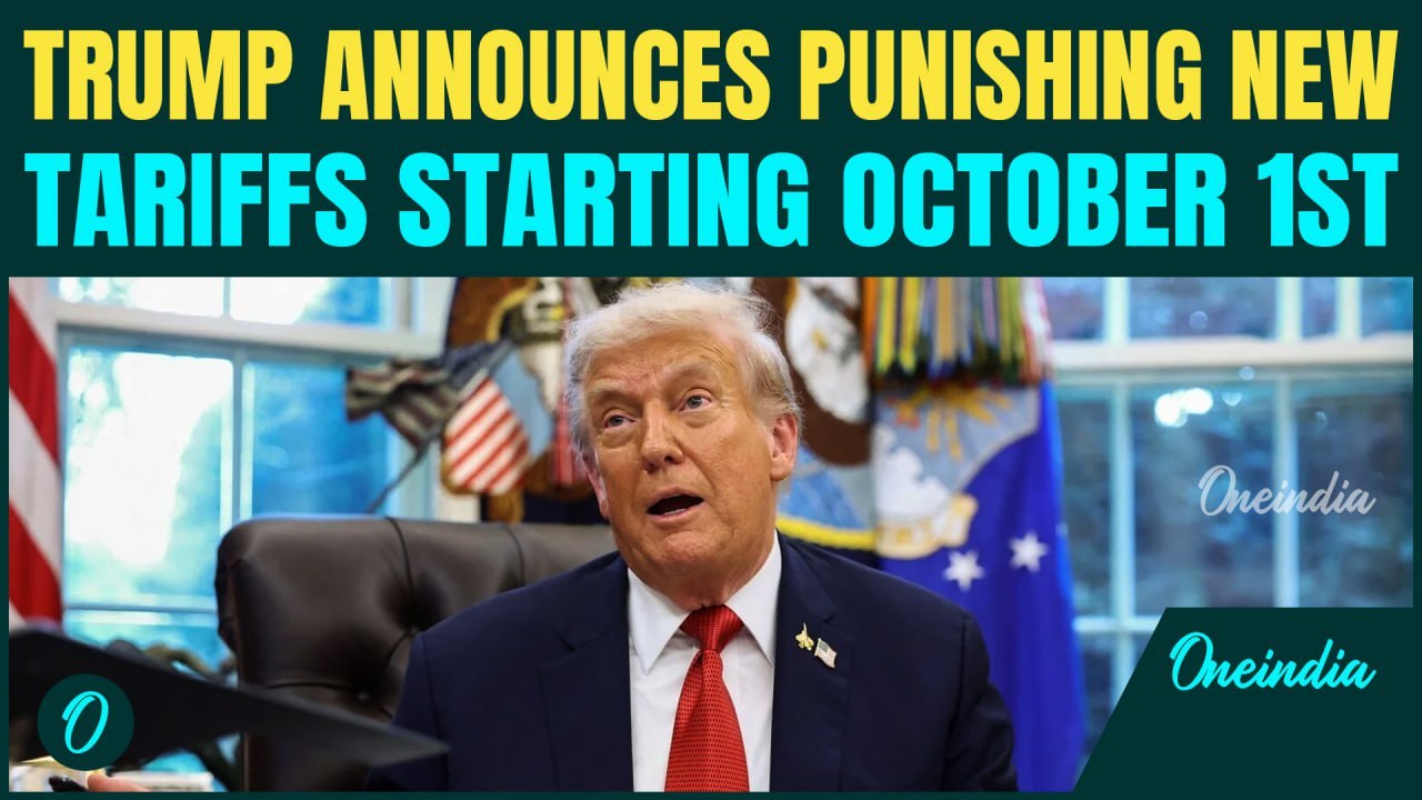 Trump Announces Sweeping New Tariffs: 100% on Imported Branded Drugs, 50% on Kitchen Cabinets & More