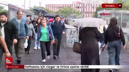 İstanbul dahil 11 kente sarı uyarı: Fırtına bekleniyor