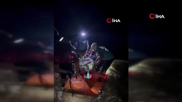 Seydikemer Likya Yolu\'nda Mahsur Kalan 3 Kişilik Grubu JAK ve UMKE Kurtardı