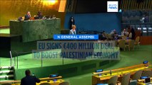 EU signs €400 million financial agreement for Palestine