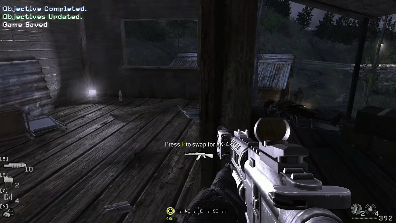 Call of Duty 4 (2007) – Ultra Realistic Modern Warfare Gameplay