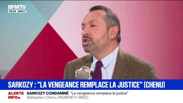Sébastien Chenu (RN) assure avoir confiance en la justice mais estime qu'elle donne elle-même le bâton pour se faire battre par la politisation d'un certain nombre de magistrats