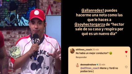 Héctor responde a ataques de Franco en redes sociales