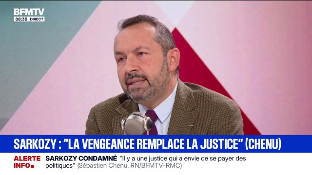 Condamnation de Nicolas Sarkozy: Certains magistrats veulent se payer des politiques , selon Sébastien Chenu, vice-président du RN