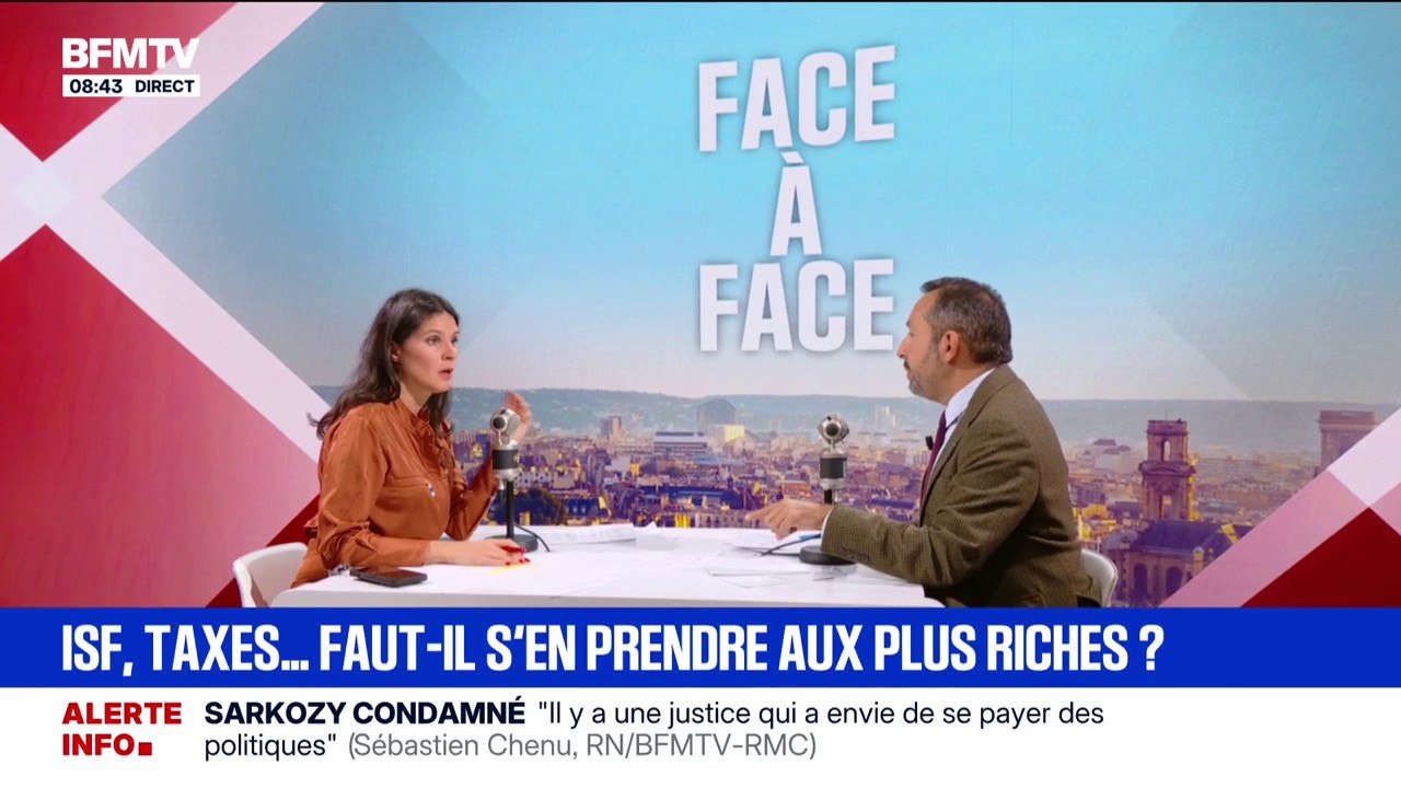Sébastien Chenu (RN) considère "normal" de faire "contribuer des gens qui ont beaucoup à une certaine hauteur"