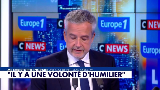 Condamnation de Nicolas Sarkozy avec exécution provisoire : «Il clame son innocence», rappelle son avocat, Christophe Ingrain