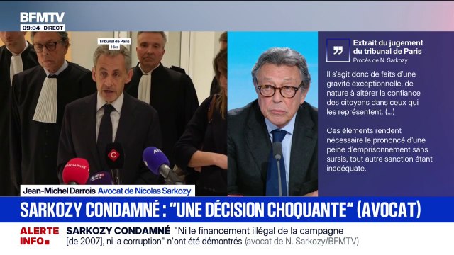 Procès libyen: L'association de malfaiteurs, c'est une espèce de qualification fourre-tout , déclare Jean-Michel Darrois, avocat de Nicolas Sarkozy