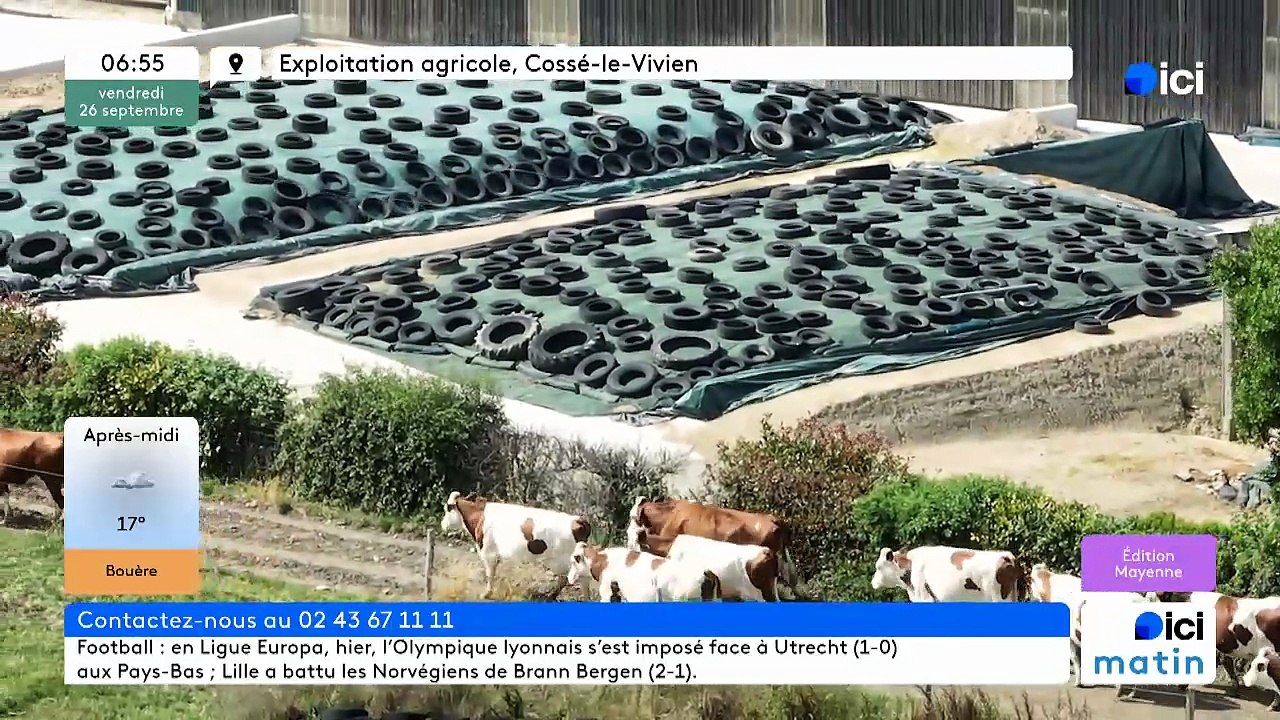 26/09/2025 - ici matin par ici Mayenne en vidéo