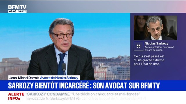 Je n'en reviens toujours pas : Jean-Michel Darrois, avocat de Nicolas Sarkozy, s'exprime après la condamnation de l'ex-président